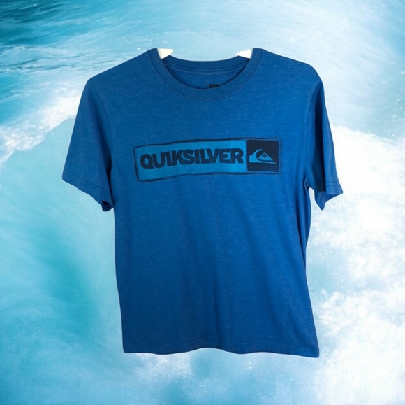 3 for $15 Quicksilver blue t shirt - Picture 1 of 5